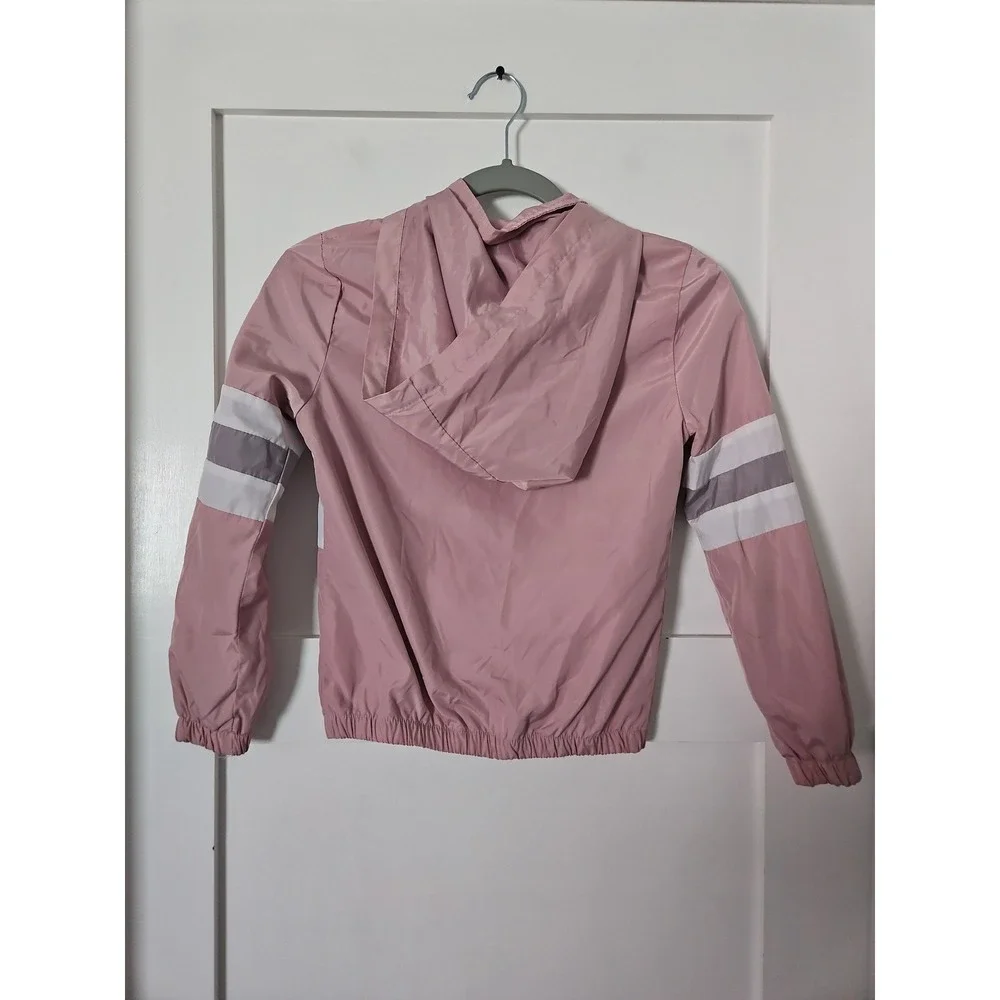 Kelly by 26 International Utility Collection Pink NY Hooded Jacket Size‎ 7/8
